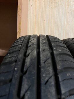 Letné pneu 165/70 R13 + disky škoda felicia - 2
