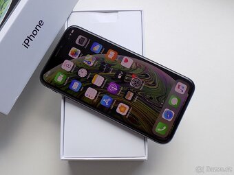 APPLE iPhone XS 64GB Space Grey - ZÁRUKA - 100% BATERIE - 2
