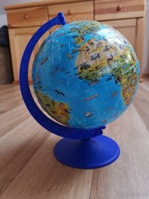Puzzle - Ravensburger Ball Dětský Globus - 2