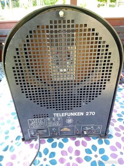 Starožitné rádio Telefunken 270 - 2