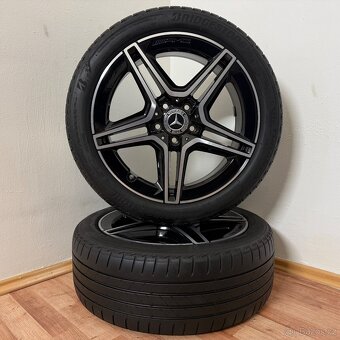 MERCEDES CLA AMG 5x112 R18 ET49+LETNÍ 225/45R18 7mm - 2