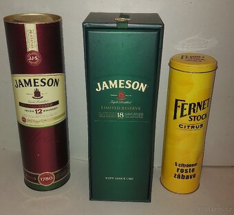 Kovové Obaly od alkoholu - 2