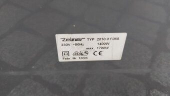 Prodám vysavač Zelmer - 2