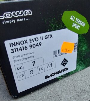 LOWA INNOX EVO II GTX 311416-9049 vel. UK7/41-levně - 2