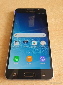 Funkční Samsung J5 2016 s krytem a nabíječkou. - 2