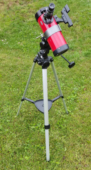 hvězdářský katadioptrický newton dalekohled Tasco 76/600 s m - 2
