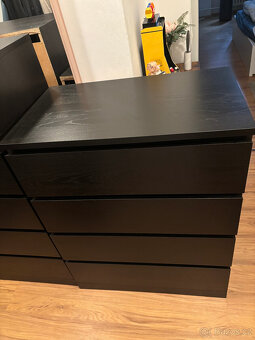 Komoda Ikea Malm se 4 zásuvkami - 2