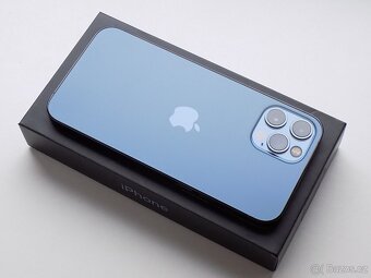 APPLE iPhone 12 Pro 512GB Pacific Blue - ZÁRUKA - 100% BATE. - 2