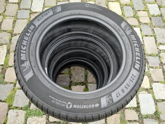 4ks zimních MICHELIN ALPIN 6 - 225/55R17 97H DOT2022 - 2