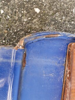 Zadní čelo Škoda 105, 120, 130 s výřezem na příčný výfuk - 2