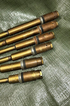 Sada autogenních hořákových nástavců – 6 ks (mosaz, starší t - 2