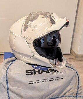 Výklopná přilba SHARK EVOJET Blank vel.XL - 2