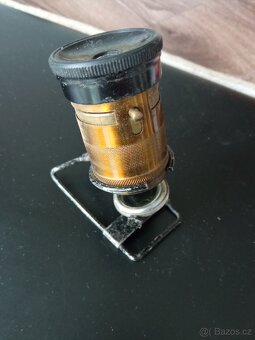 Starožitný kapesní mikroskop - 2