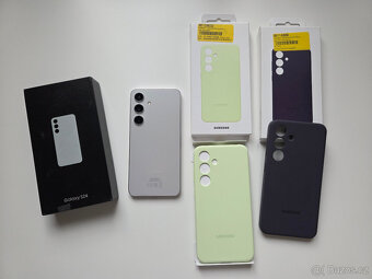 Prodáme S24 256GB, stříbrný, záruka Datart do 9/2026 - 2