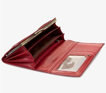 Dámská kožená peněženka Wittchen červená - 2