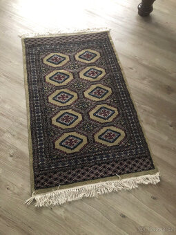 Ručně vázaný koberec, běhoun Buchara - 2