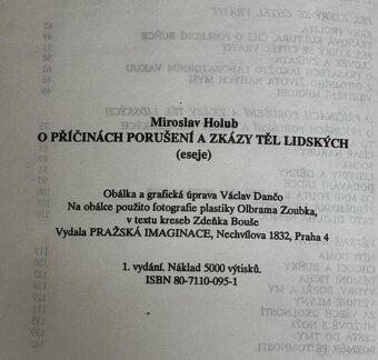 O příčinách porušení a zkázy těl lidských (M. Holub) - 2