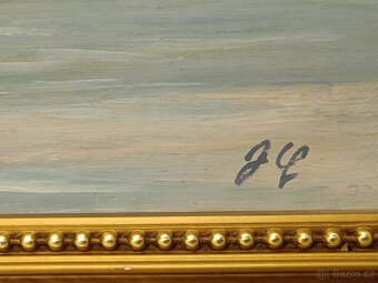 Obraz Vydra - Šumava, olejomalba 64x85 - 2