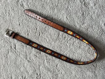 Westernový opasek POOLS - 2