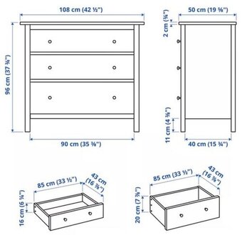KOMODA IKEA HEMNES - 2