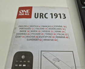 univerzální ovladač Philips ONE FOR ALL URC 1913 - 2
