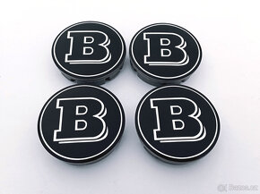 středové krytky Brabus 75mm - 2