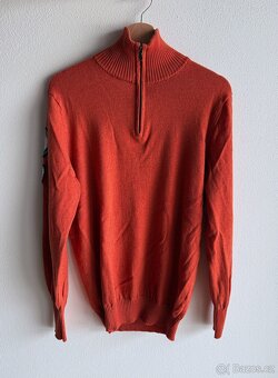 Zánovní luxusní merino svetr Amundsen Peak Half Zip - 2
