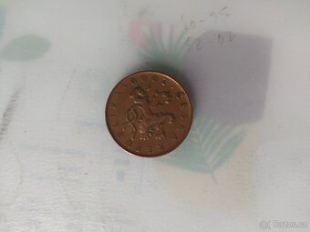 Desetikoruny rok 2000 s orlojem - 2