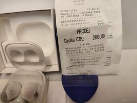 SLUCHÁTKA SAMSUNG GALAXY BUDS 2, KOMPLETNÍ BALENI S KRABIČKO - 2
