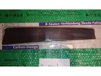 Milotec 251/06 kryty sloupků Škoda Fabia limousine carbon - 2
