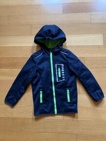Sportovní set softshell bunda+šusťáky 110/116 - 2
