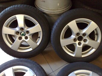 alu kola 5x100 r14 original škoda 185/60/14 - 2