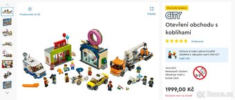 LEGO 60233 - Otevření obchodu s koblihami - 2