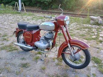 Jawa 350/354 kývačka s TP - 2