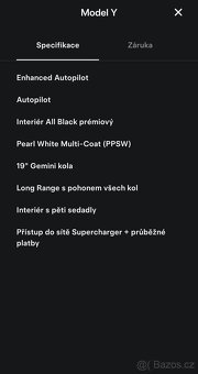 Tesla Model Y LR - odpočet DPH - 2