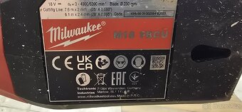 Akukřovinořez Milwaukee - 2