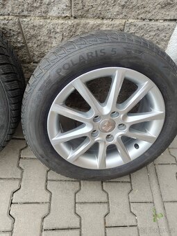 ALU disky originál Seat 5x112 r16 zimní pneu - 2
