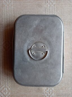 Retro hliníkový svačinový box - 2