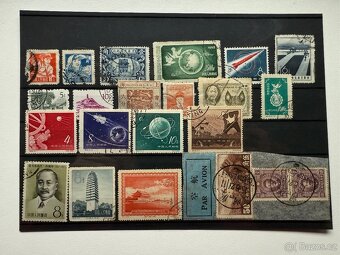 Poštovní známky Čína - sestavy známek na doplnění - 2