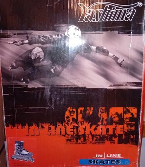 Kolečkové brusle (in line) ,nove ,vel.38 (24) - 2