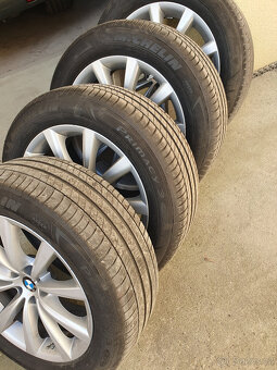 R18 BMW 7 G11,G30 orig.alu a letni pneu Michelin, 245/45 R18 - 2