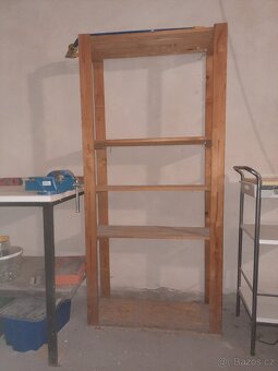 Kovový pracovní stůl do dílny + zdarma regál a stolek - 2