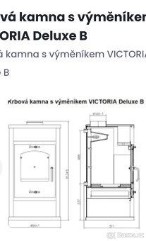 Krbová kamna s výměníkem - 2