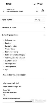 Přechodová bunda VING Pepe Jeans - 2