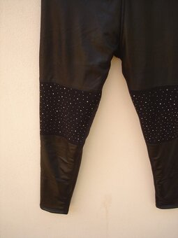 dámské vyteplené kalhoty v.40 nové - 2