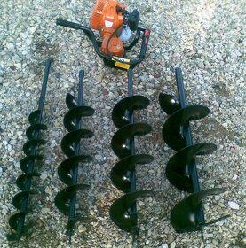Zemní vrták 10 cm nebo 20 cm - 2