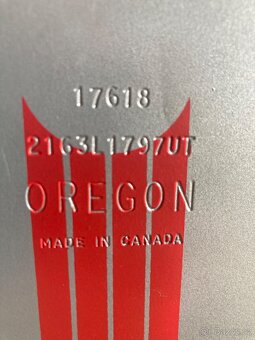 Velká lišta Oregon bez vodicího kolečka. - 2