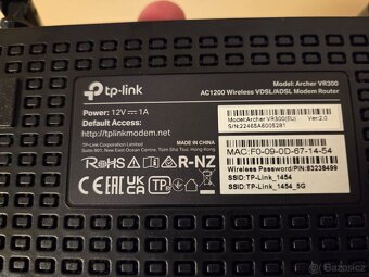 TP link Archer VR300 zanovni - 2