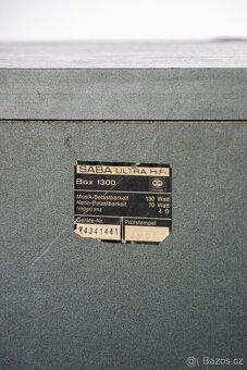 SABA Box 1300 / nejvyšší model / záruka - 2
