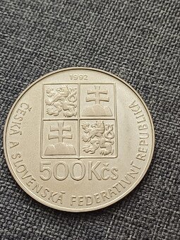 500 kčs J.A.Komenský - 2